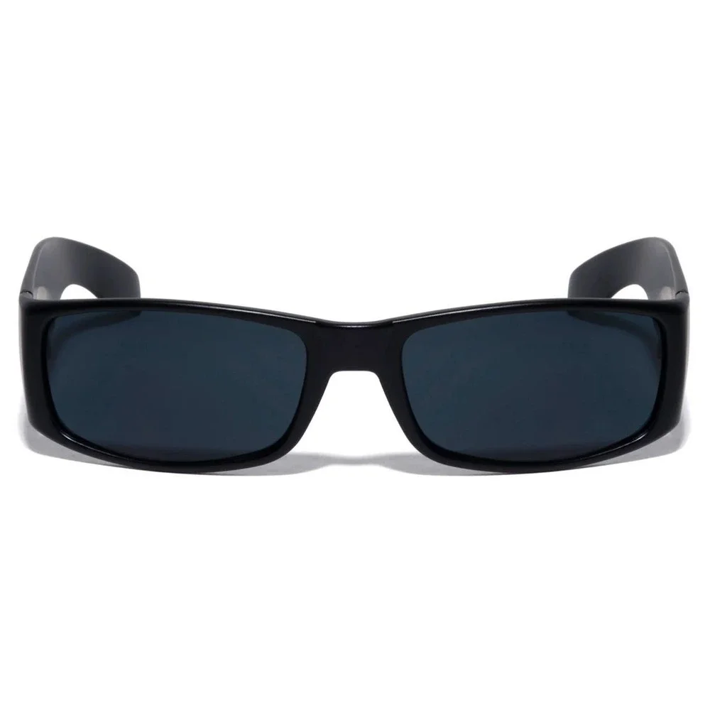 Mens Retro Rectangular Sunglasses Classic‎ Fashion Gangster Shades Square Cholo
